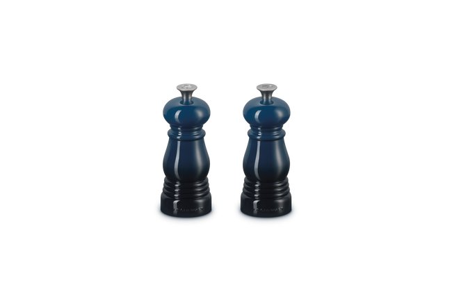 Le Creuset Mini Salt & Pepper Mill Set 11cm NuitNuit image number 1