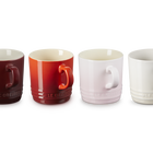 Stoneware Petits Fours Set of 4 Cappuccino Mugs image number 3