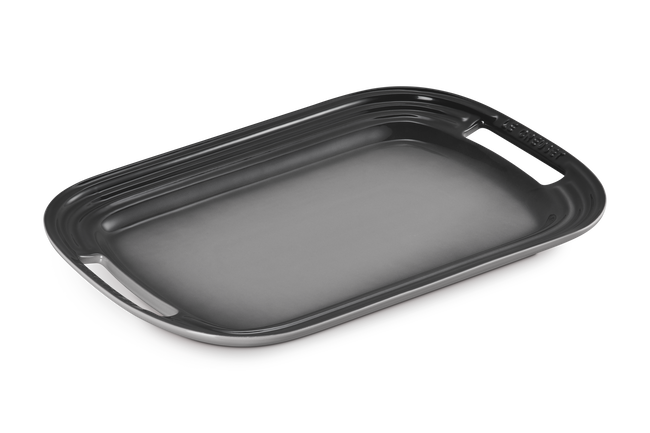 Stoneware BBQ PlatterFlint image number 6