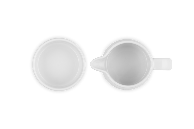 Stoneware Signature Milk & Sugar SetWhite image number 4