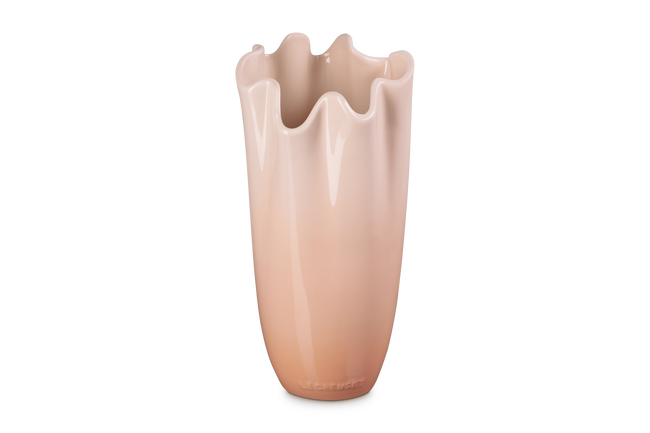 Stoneware Iris VasePêche image number 1