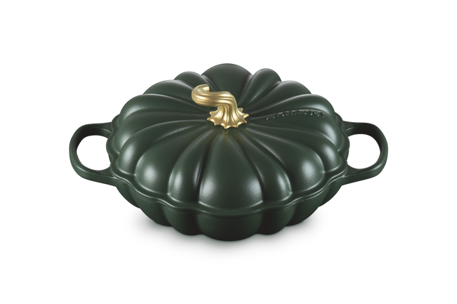 Le Creuset Cast Iron Signature Pumpkin Shallow Casserole 28cm ForetFor&ecirc;t image number 2