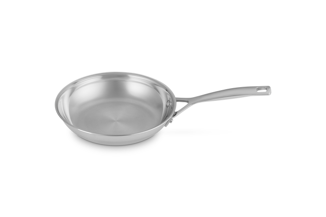3-ply Stainless Steel Uncoated Frying Pan image number 3