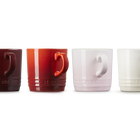 Stoneware Petits Fours Set of 4 Cappuccino Mugs image number 5