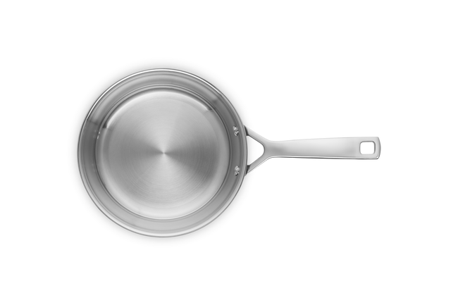 3-ply Stainless Steel Uncoated Frying Pan image number 6