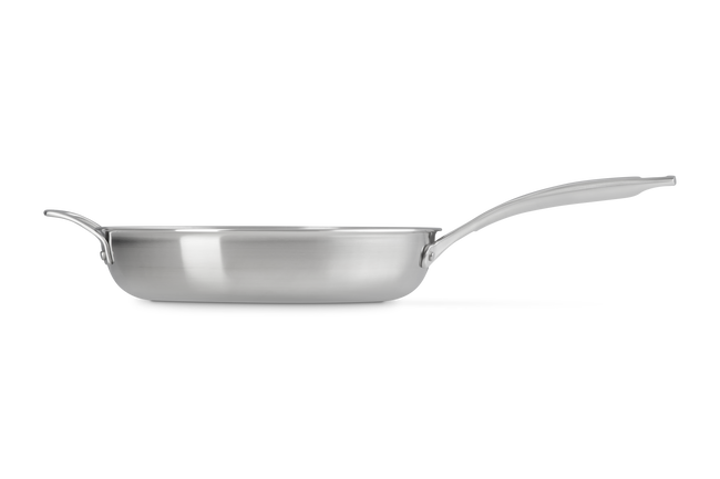 Le Creuset Essential 3-ply Stainless Steel 28cm Frying Pan with Helper Handle image number 7