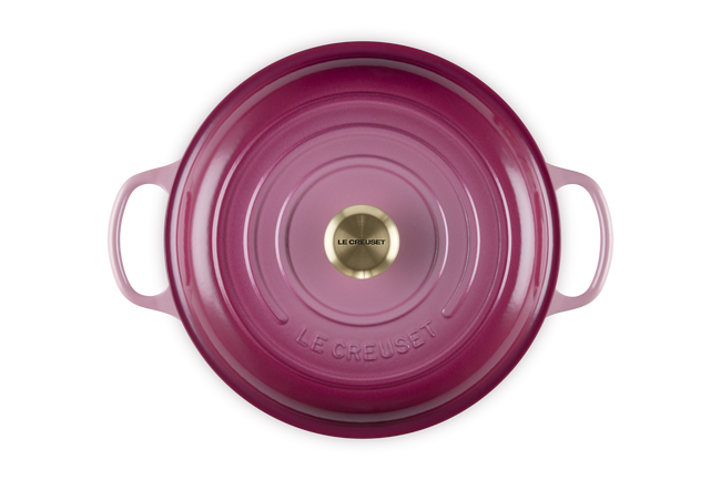 Cast Iron Signature Shallow CasseroleBerry image number 6