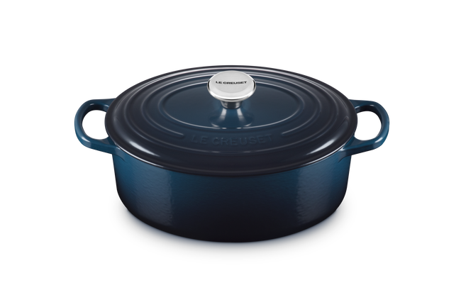 Cast Iron Signature Oval CasseroleNuit image number 2