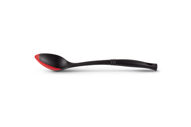 Professional Silicone Edge Serving SpoonCerise image number 3