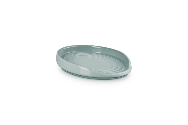 Stoneware Oval Spoon RestSea Salt image number 6