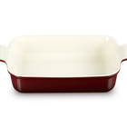 Stoneware Heritage Rectangular DishGarnet image number 2