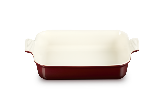 Stoneware Heritage Rectangular DishGarnet image number 2