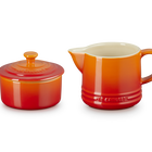 Stoneware Signature Milk & Sugar SetFlame image number 1