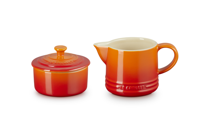 Stoneware Signature Milk & Sugar SetFlame image number 1