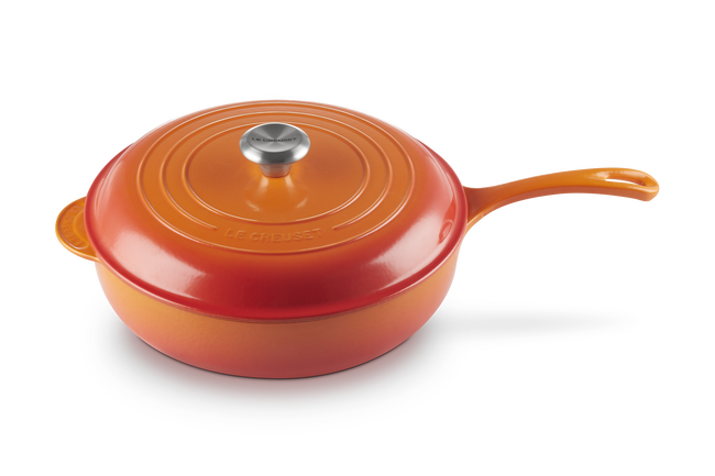 Cast Iron Signature Saut&eacute; Pan with Lid image number 2