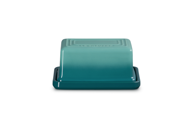 Le Creuset Stoneware Large Butter Dish RivieraRiviera image number 1