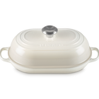 Cast Iron Signature Oval Bread Oven 29cm MeringueMeringue image number 2