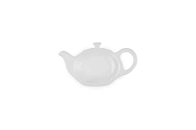 Stoneware Teabag HolderWhite image number 4