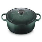 Wicked Elphaba Embossed Signature Round Casserole image number 1