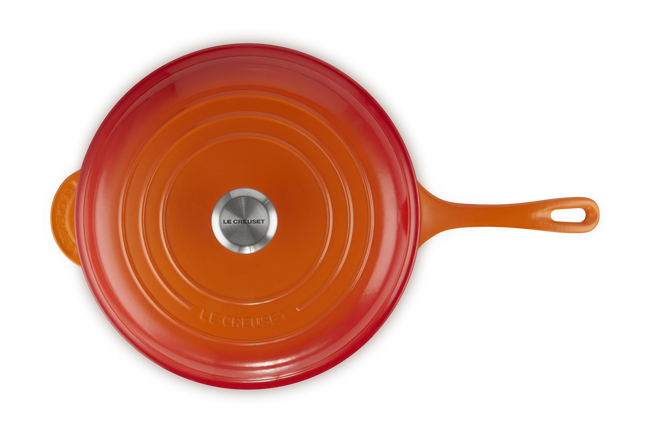 Cast Iron Signature Saut&eacute; Pan with Lid image number 4