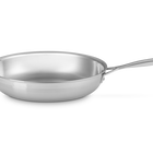3-ply Stainless Steel Uncoated Frying Pan with Helper Handle image number 1