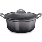 Le Creuset Cast Iron Classic Modern Heritage Round Casserole 26cm FlintFlint image number 1