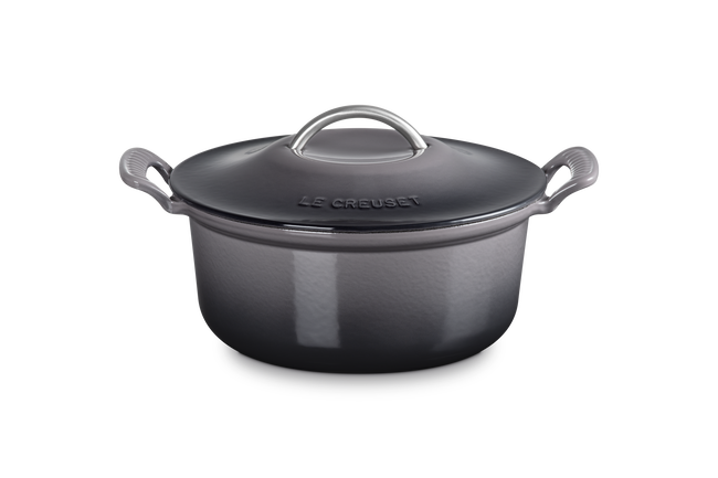 Le Creuset Cast Iron Classic Modern Heritage Round Casserole 26cm FlintFlint image number 1
