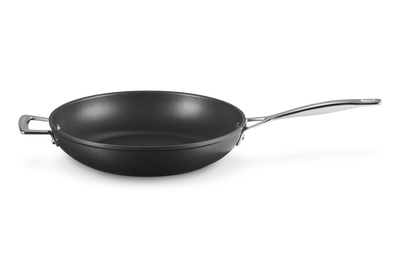 Le Creuset Toughened Non-Stick Deep Frying Pan with Helper Handle 30cm