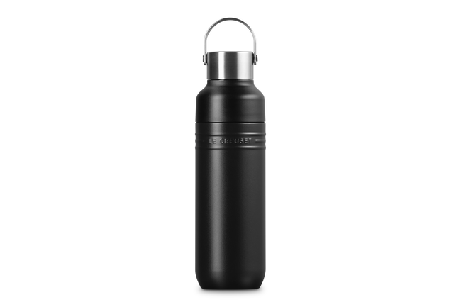 On The Go Insulated Water Bottle 500mlMatte Black image number 4