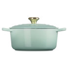 Cast Iron Signature Round CasseroleSage image number 3