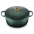 Cast Iron Holly Round Casserole image number 2
