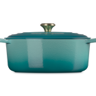 Le Creuset Cast Iron Signature Oval CasseroleRiviera image number 4