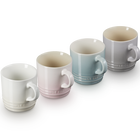 Stoneware Calm Set of 4 Cappuccino Mugs image number 2