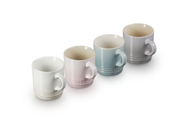 Stoneware Calm Set of 4 Cappuccino Mugs image number 2