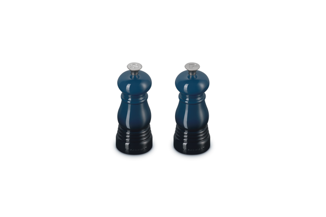 Le Creuset Mini Salt & Pepper Mill Set 11cm NuitNuit image number 2