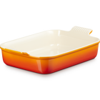 Stoneware Heritage Rectangular DishFlame image number 2