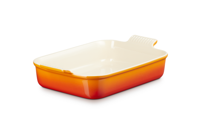 Stoneware Heritage Rectangular DishFlame image number 2
