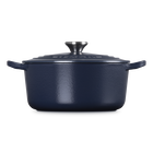 Round Cocotte 22cm NavyNavy image number 3