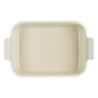 Stoneware Heritage Rectangular DishShell Pink image number 4