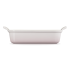 Stoneware Heritage Rectangular DishShell Pink image number 3