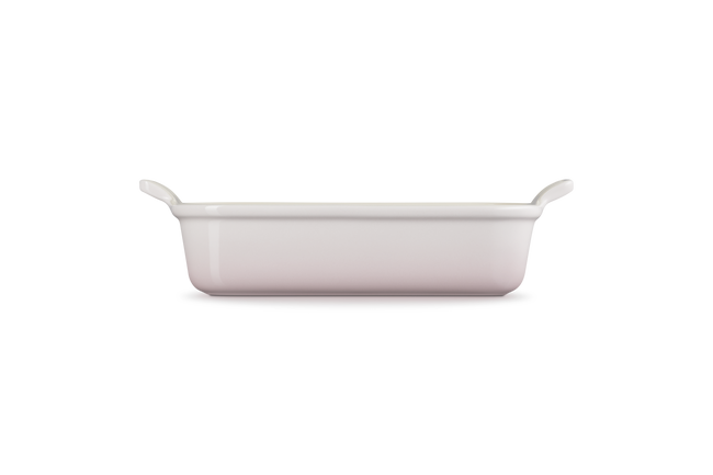 Stoneware Heritage Rectangular DishShell Pink image number 3