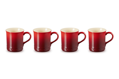 Le Creuset Stoneware Set of 4 Seattle Mugs 400ml
