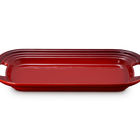 Stoneware BBQ PlatterCerise image number 1