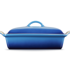 Stoneware Heritage Rectangular Dish with LidAzure Blue image number 2