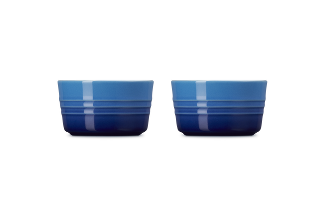 Stoneware Set of 2 RamekinsAzure Blue image number 3