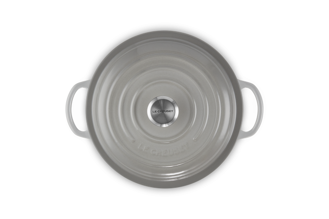 Cast Iron Signature Round Stew PotMist Grey image number 4