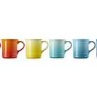 Stoneware Rainbow Set of 6 Seattle 400ml Mugs image number 3