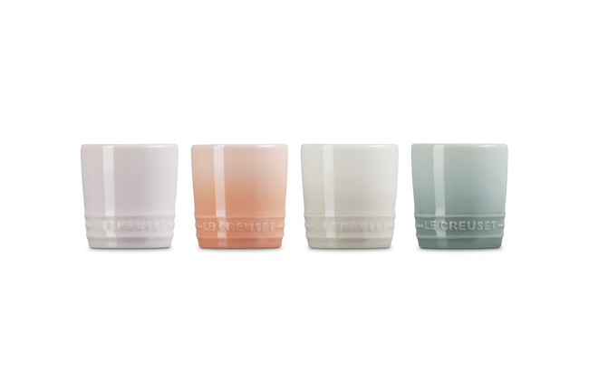 Stoneware Set of 4 Tasting CupsMulticolor image number 3