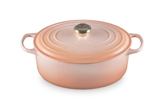 Cast Iron Signature Oval CasseroleP&ecirc;che image number 2