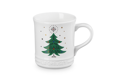 Stoneware Christmas Tree Coffee Mug